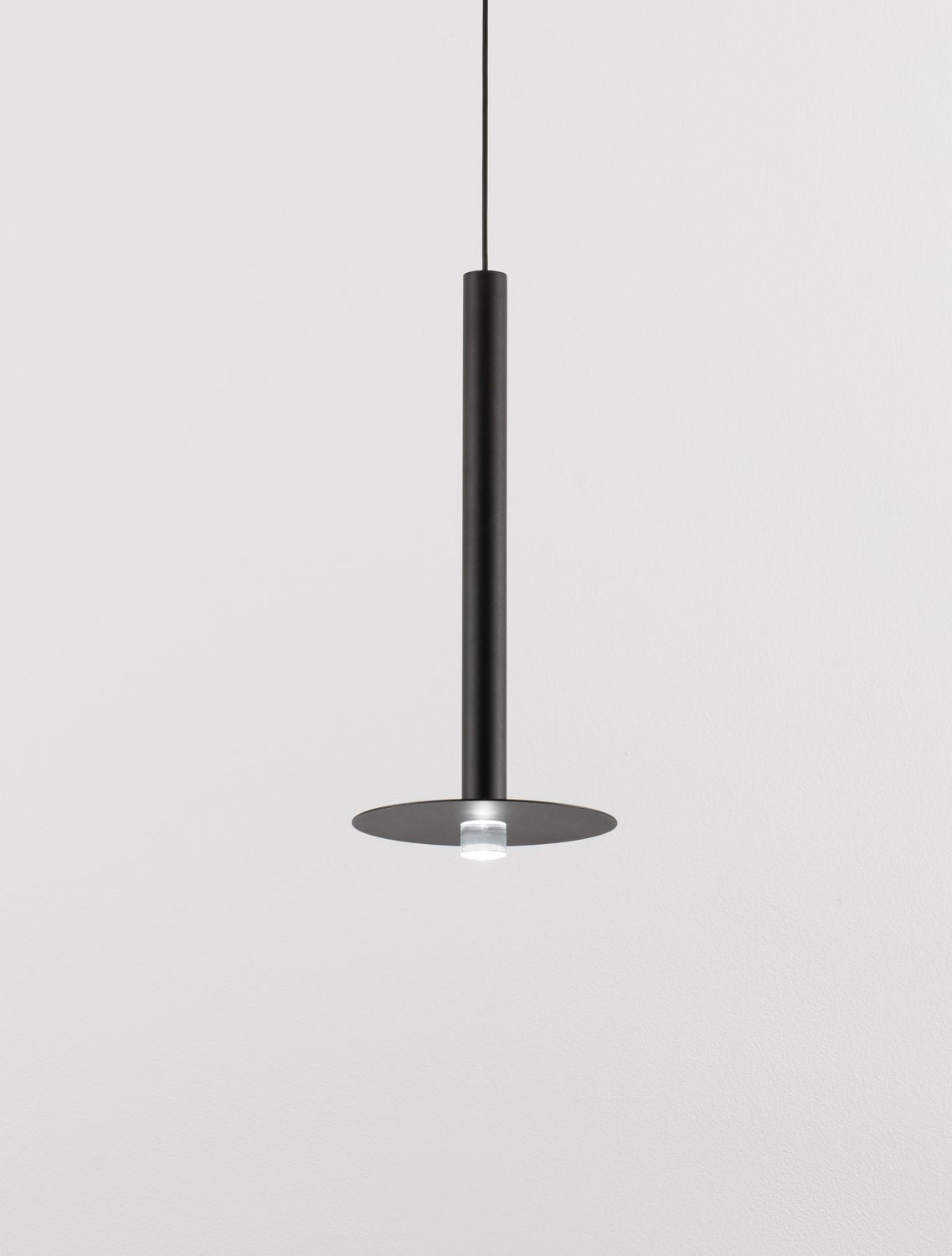 Suspension Dandia noire, H 180 cm