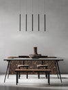 Suspension Dandia noire, H 150 cm (9540202)