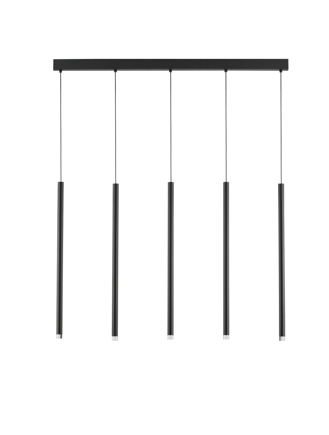 Suspension Dandia noire, H 150 cm (9540202)