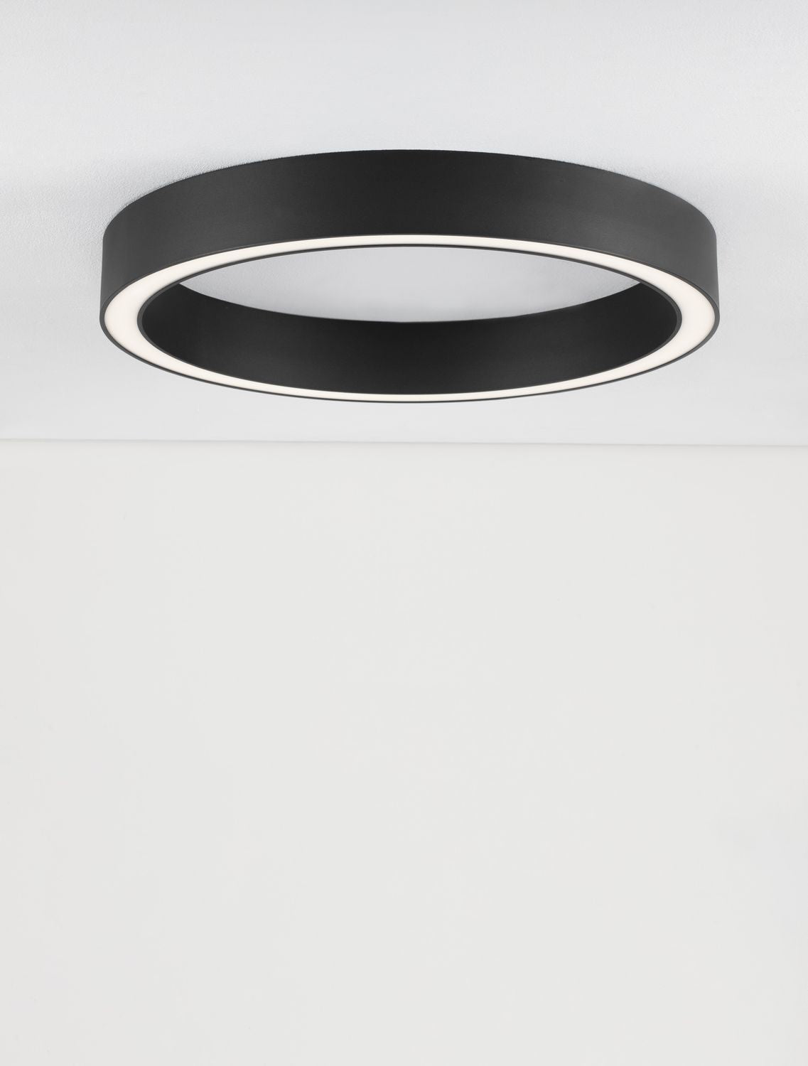 Plafonnier Sting noir, L 60 cm