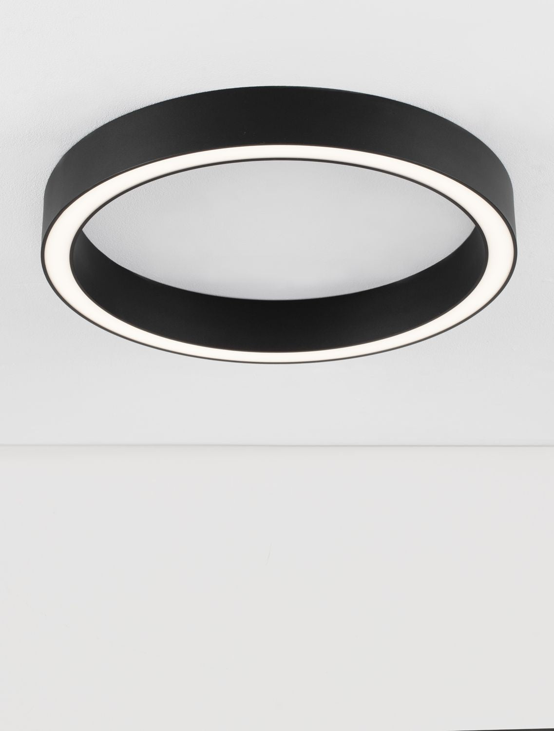 Plafonnier Sting noir, L 60 cm