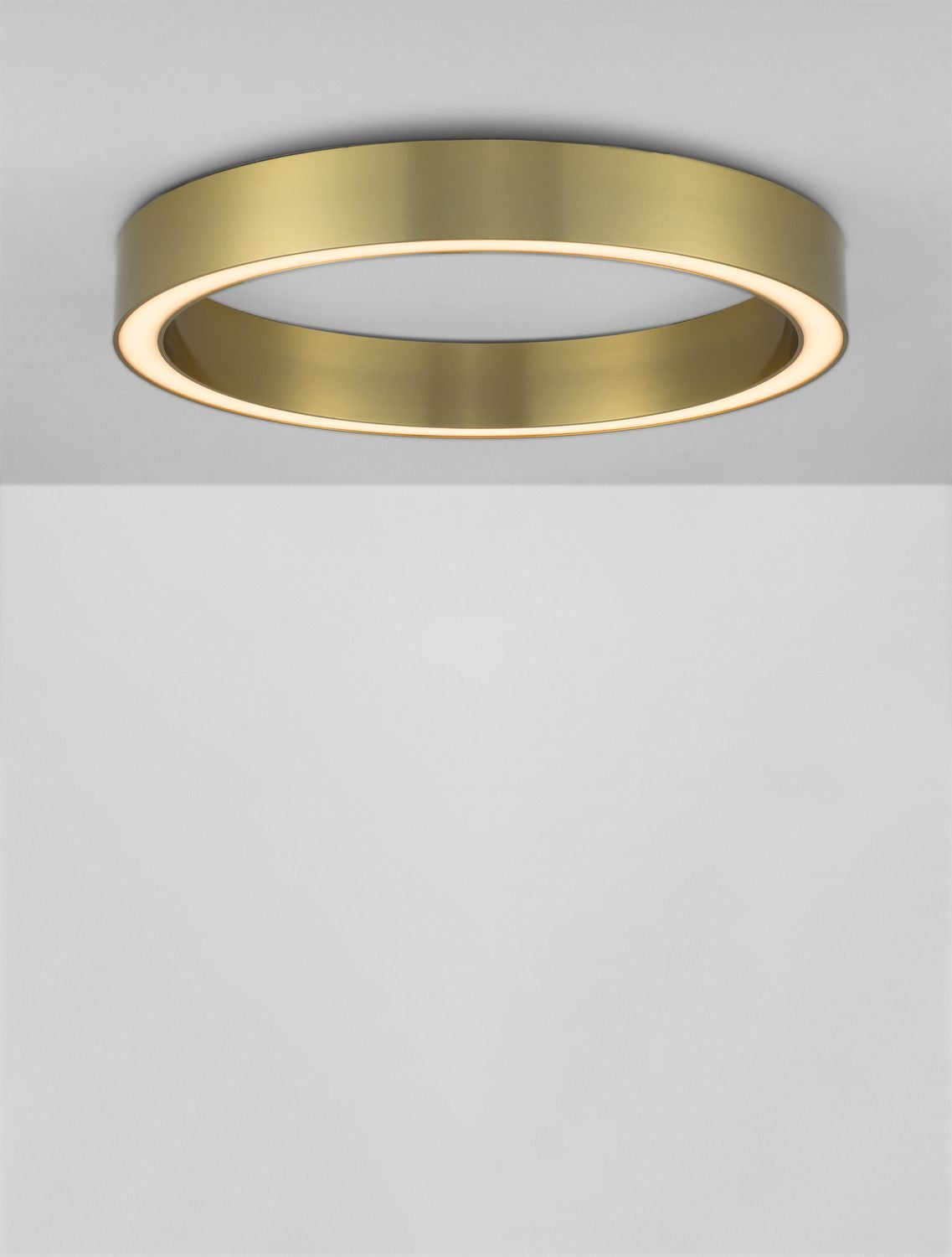 Plafonnier Sting bronze, L 60 cm