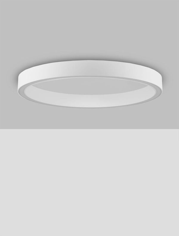 Plafonnier Sting blanc, L 80 cm