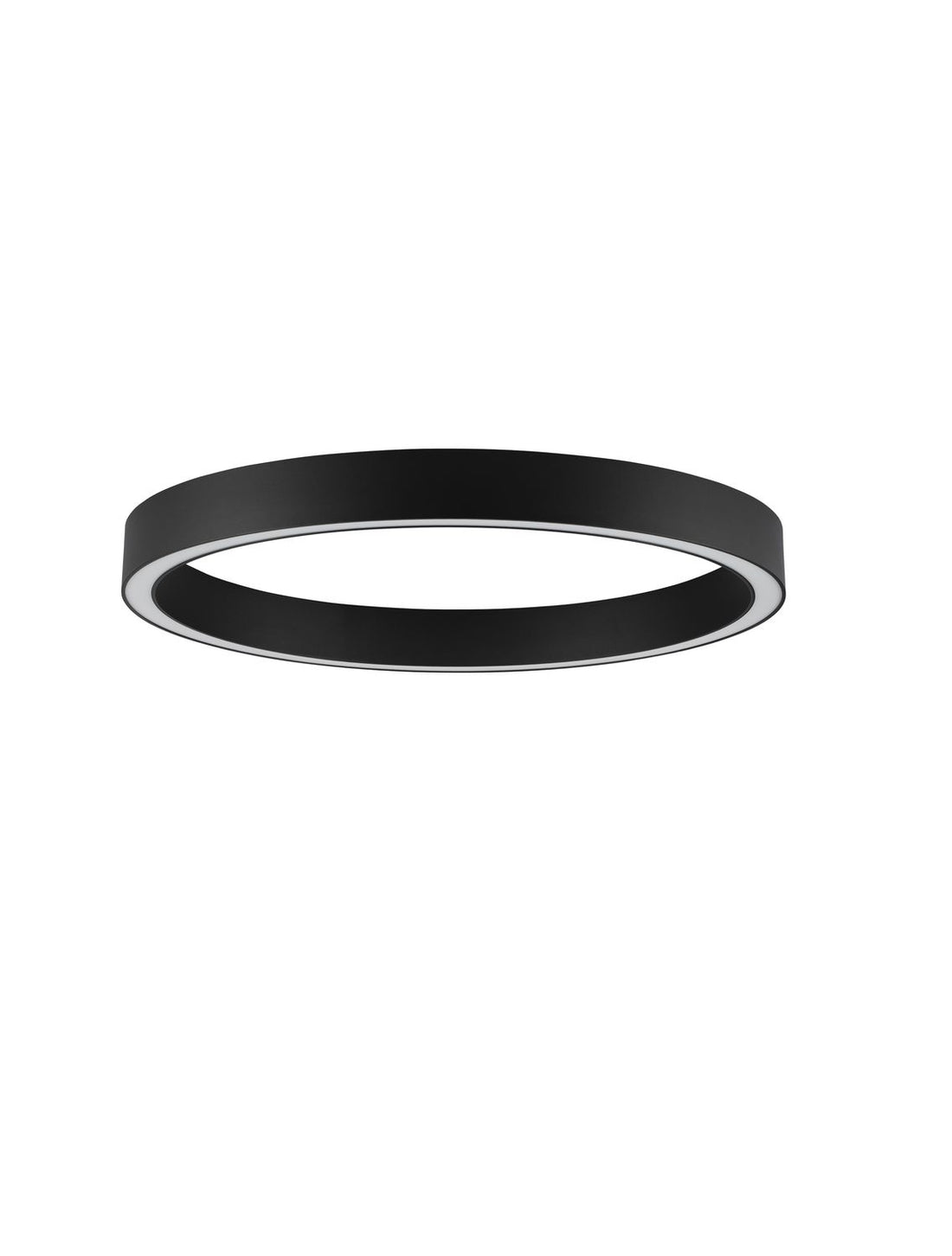 Plafonnier Sting noir, L 80 cm