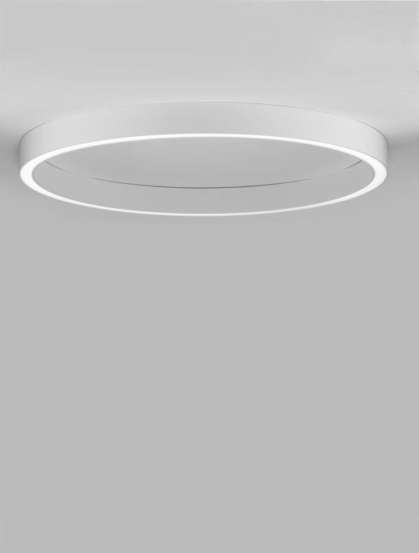 Plafonnier Sting blanc, L 100 cm