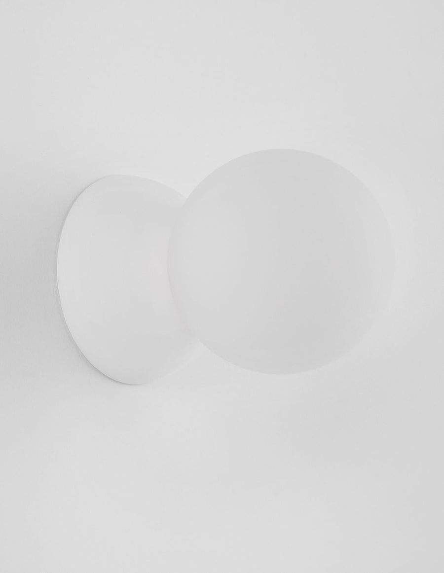 Applique murale Zero blanche, verre