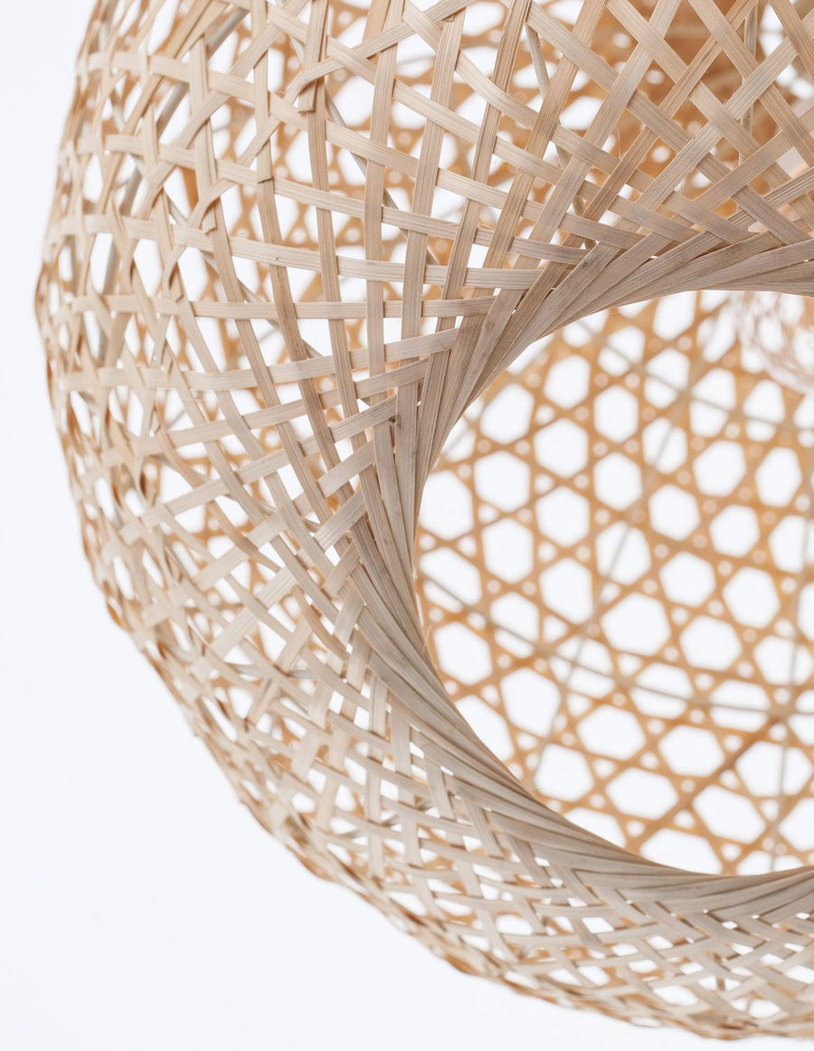 Suspension Melody beige, rotin, H 250 cm (9581501)