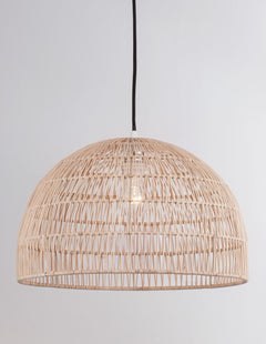 Suspension Melody beige, rotin, H 250 cm (9586446)