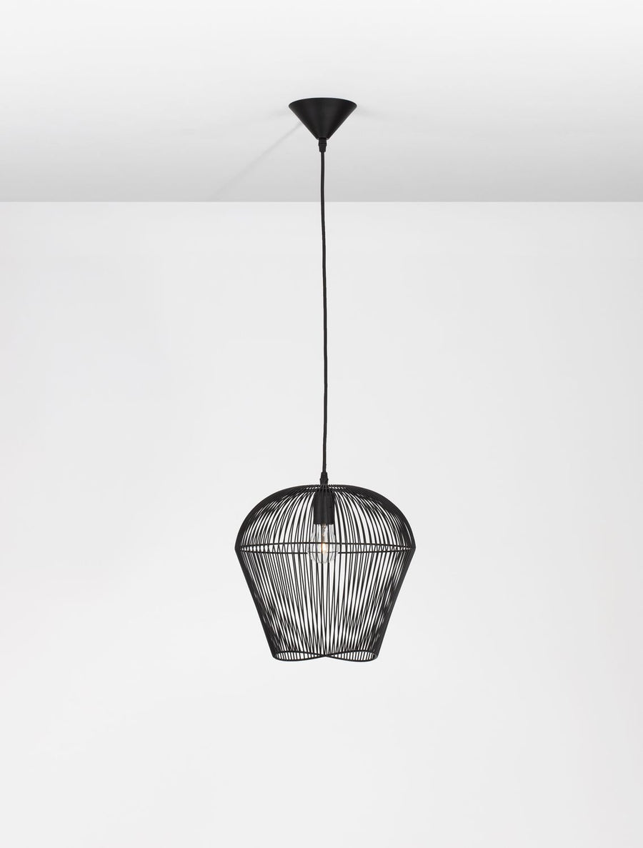 Suspension Bredo noire, H 185 cm (9586512)