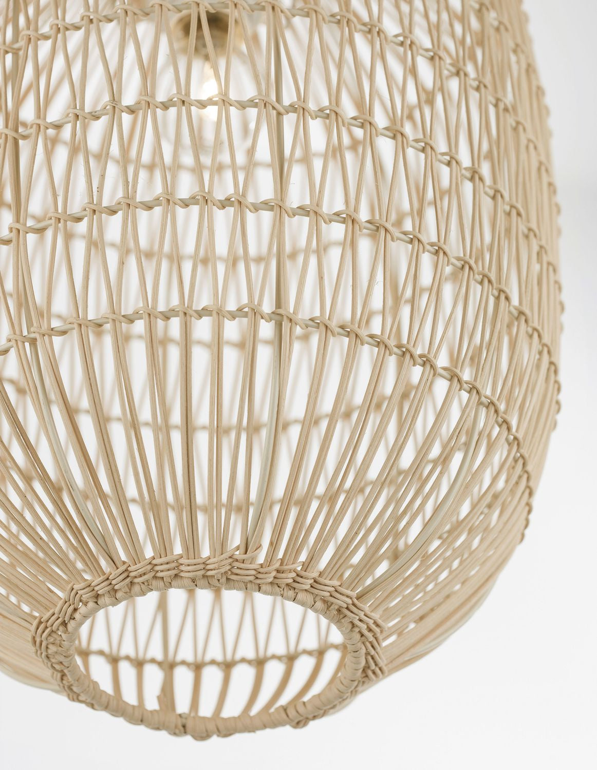 Suspension Melody beige, rotin, H 250 cm (9586766)