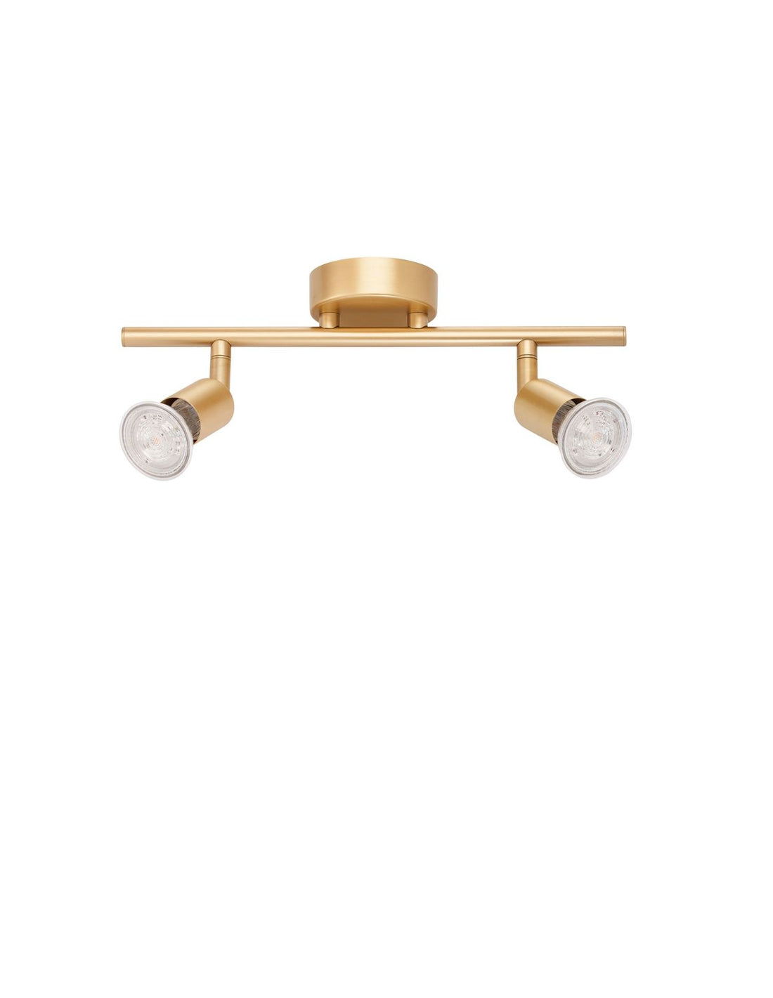 Plafonnier LUP 2 lumières doré