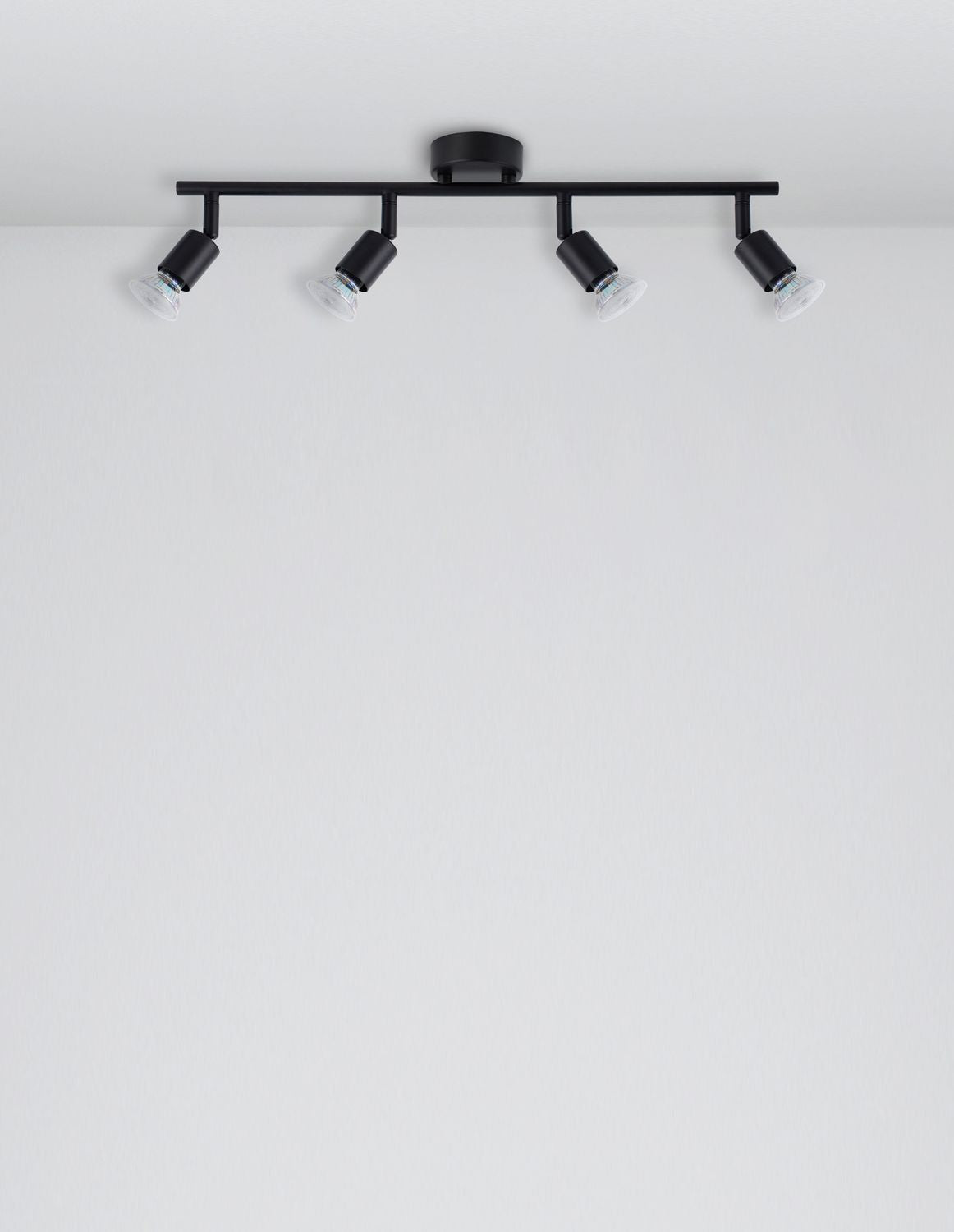Plafonnier LUP 4 lumières noir