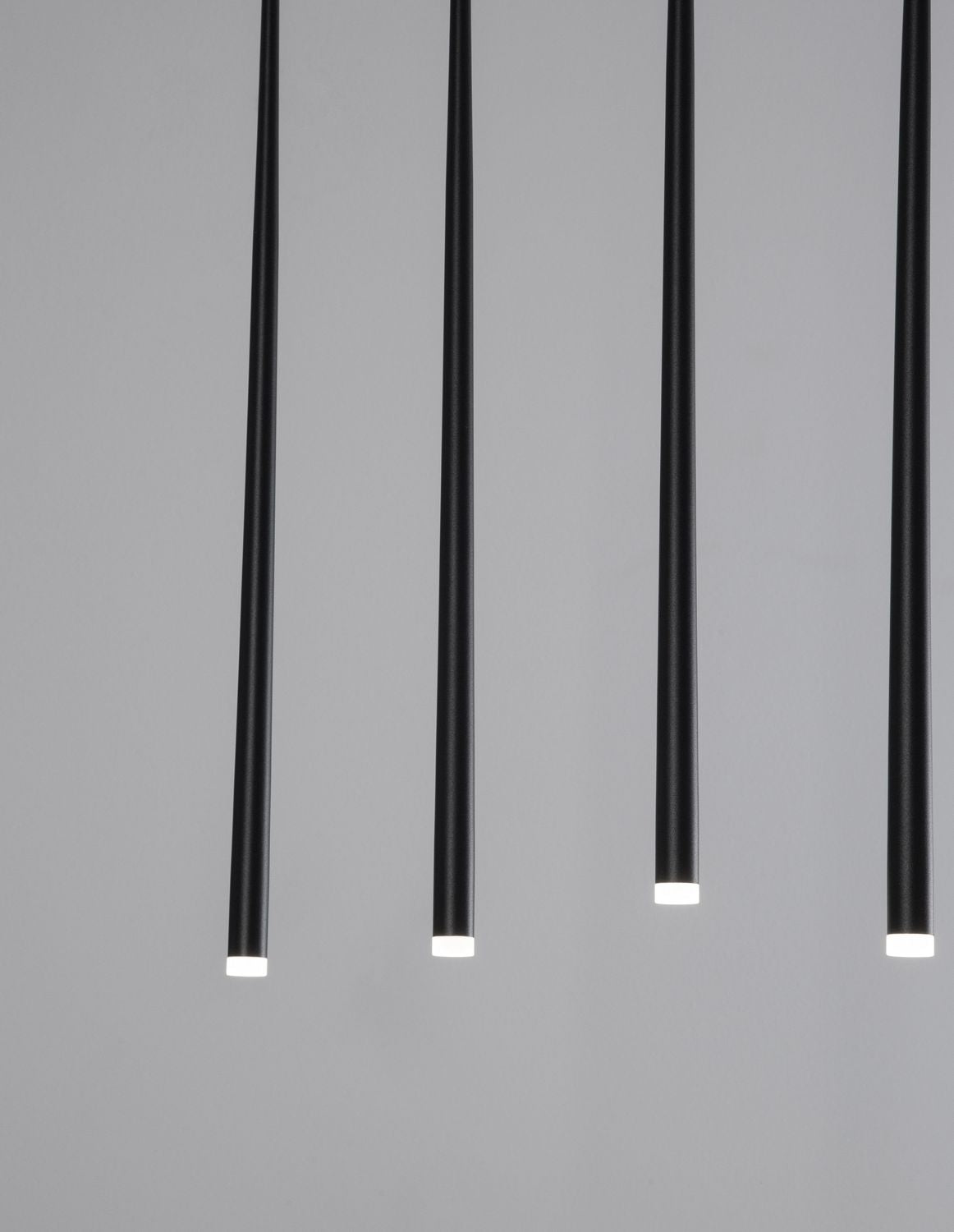 Suspension Giono noire, H 230 cm (9601007)