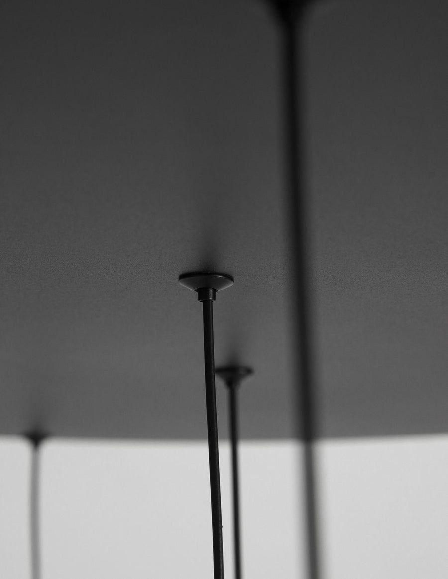 Suspension Giono noire, H 230 cm (9601012)