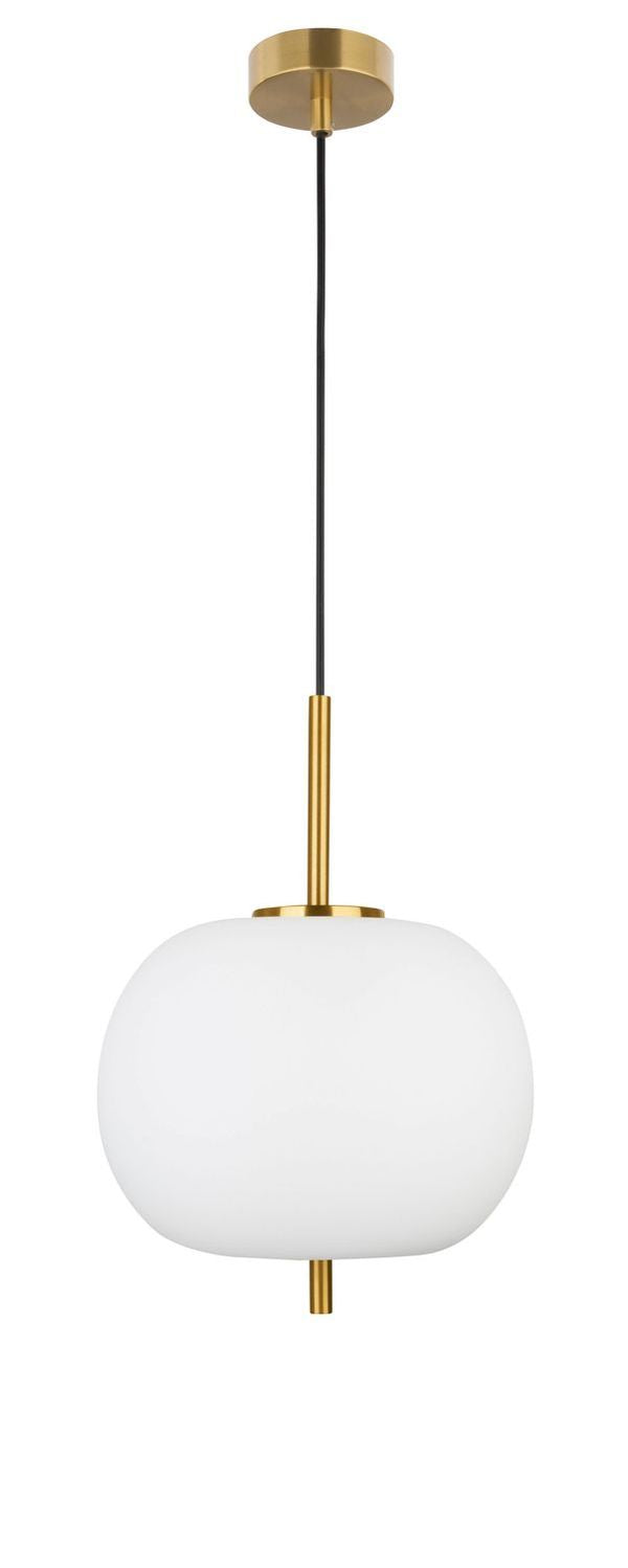 Suspension Lato dorée, verre (9624061)