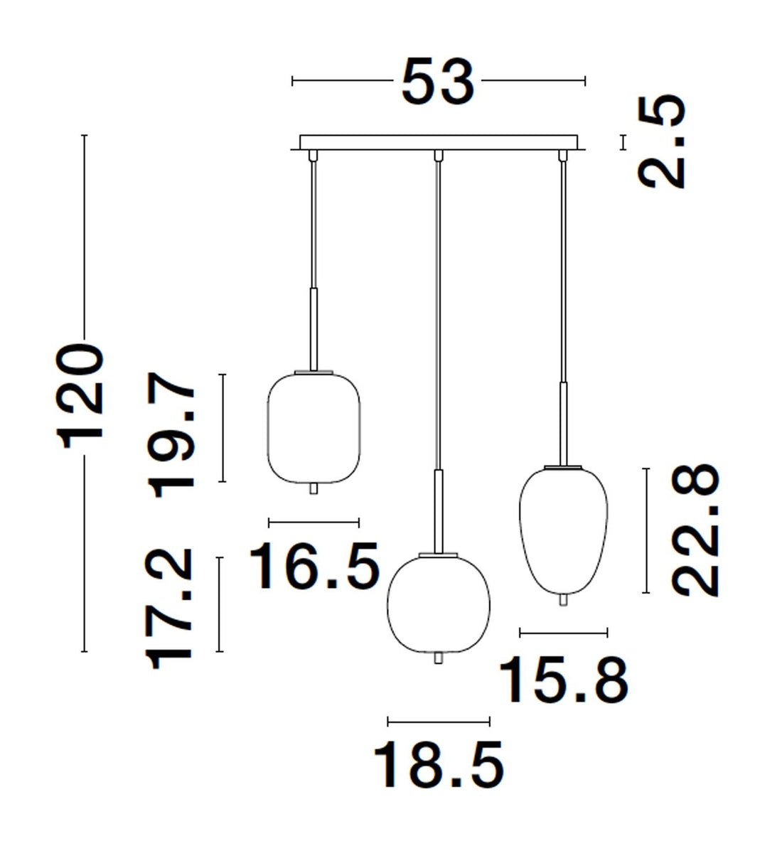 Suspension luminaire | Sergalora