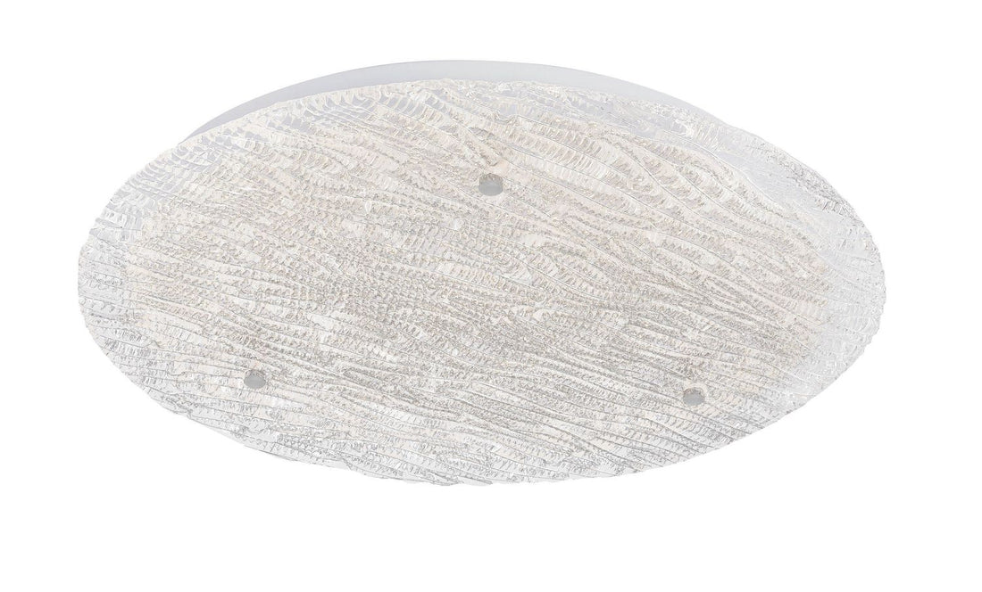 Plafonnier Wing blanc, verre
