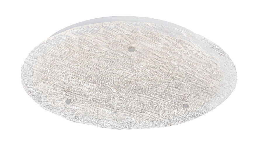 Plafonnier Wing blanc, verre