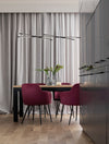 Suspension Raccio noire, H 200 cm (9695213)