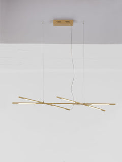 Suspension Raccio laiton, H 200 cm (9695214)
