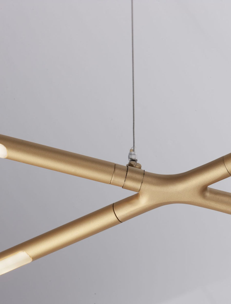Suspension Raccio laiton, H 200 cm (9695214)