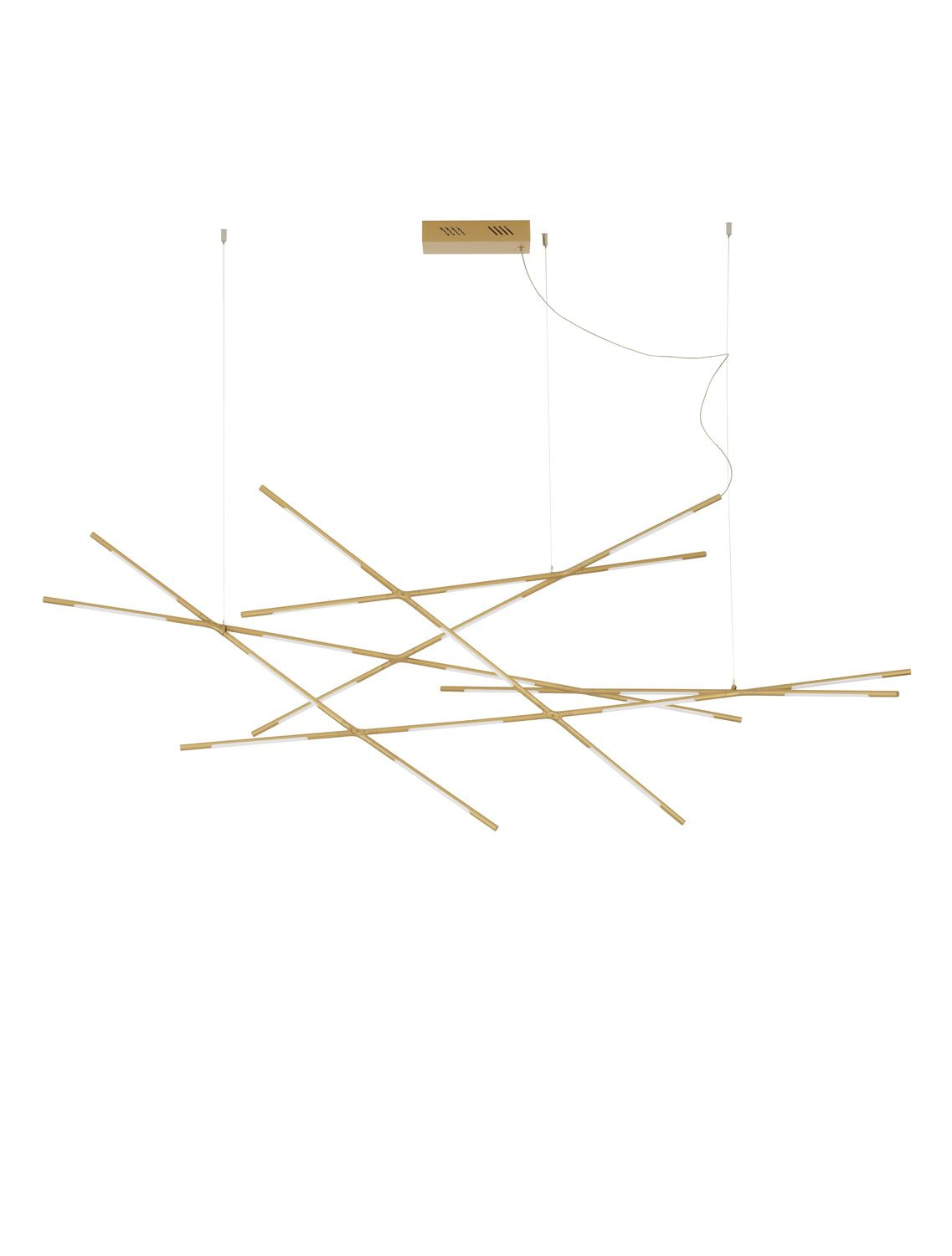 Suspension Raccio laiton, H 200 cm (9695215)