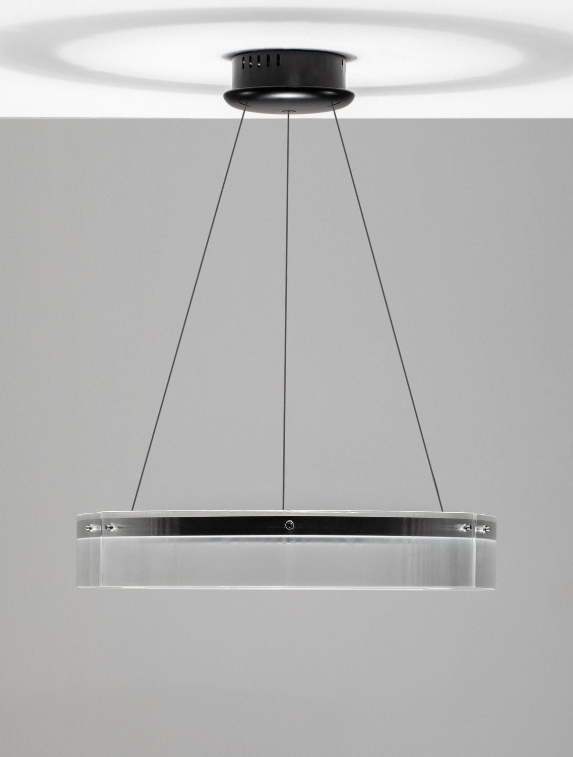 Suspension Pauline noire, verre (9695262)