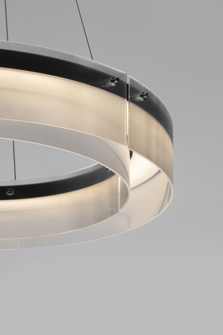 Suspension Pauline noire, verre (9695262)