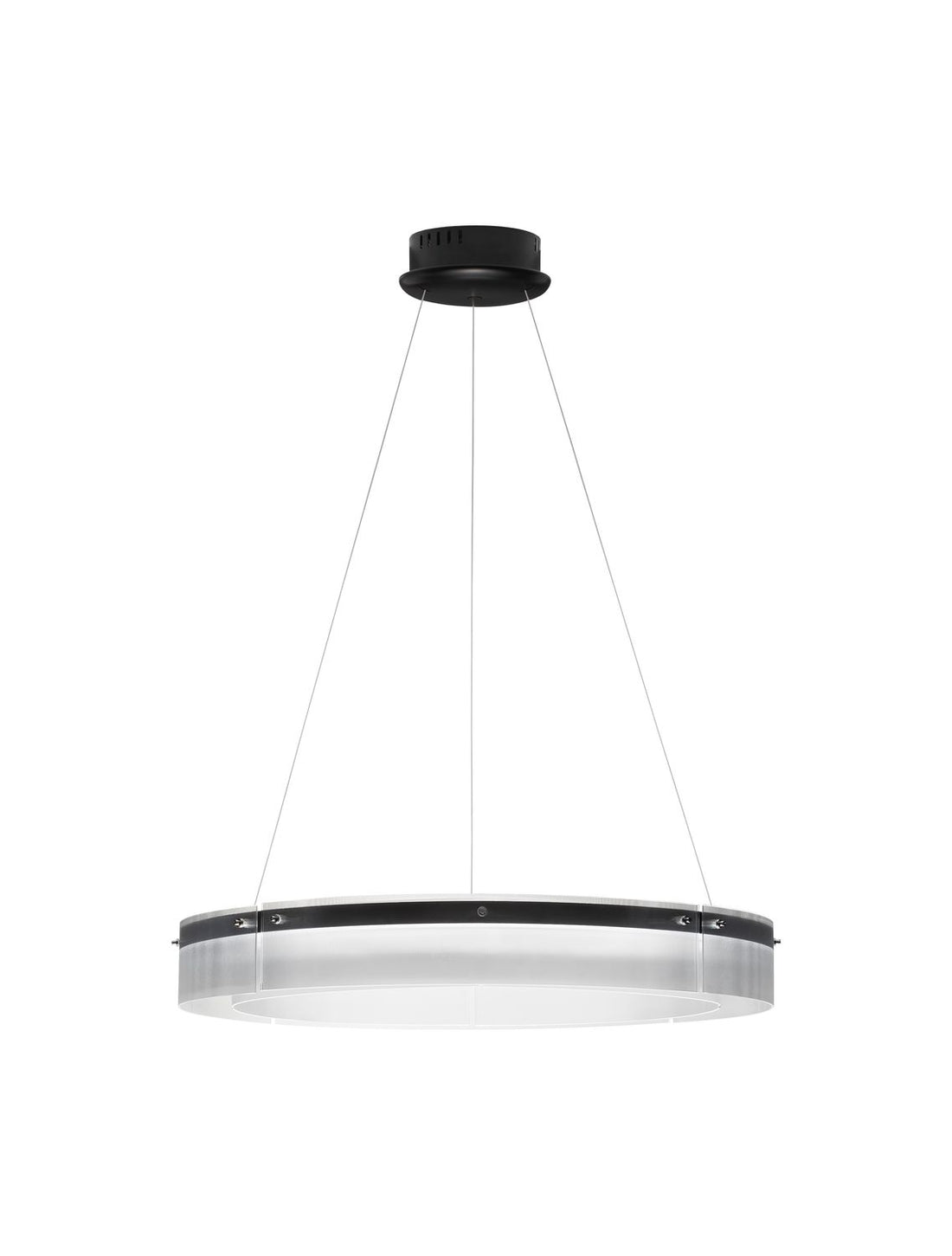 Suspension Pauline noire, verre (9695263)