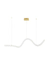 Suspension luminaire | Perla Dorée H 200 cm