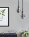Suspension Veiro noire, verre (9724101)
