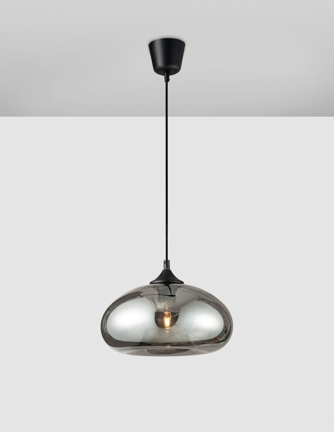 Suspension Savaz noire, verre (9726482)