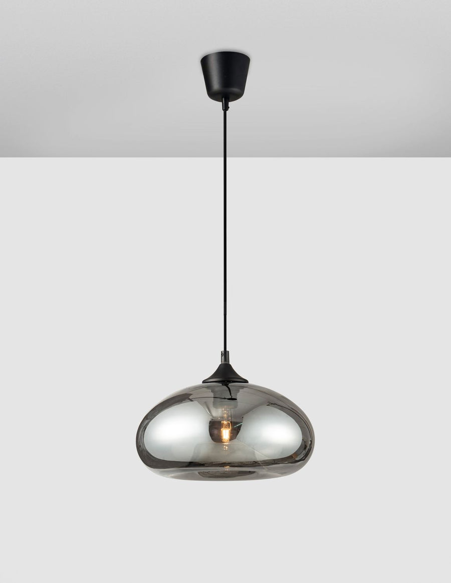 Suspension Savaz noire, verre (9726482)