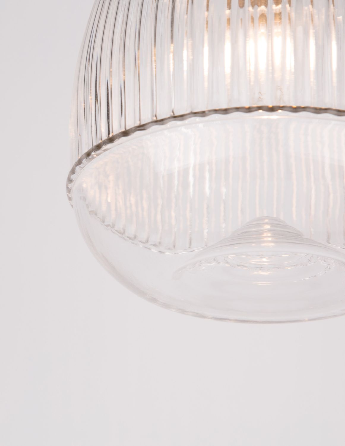 Suspension Mond dorée, verre (9738210)