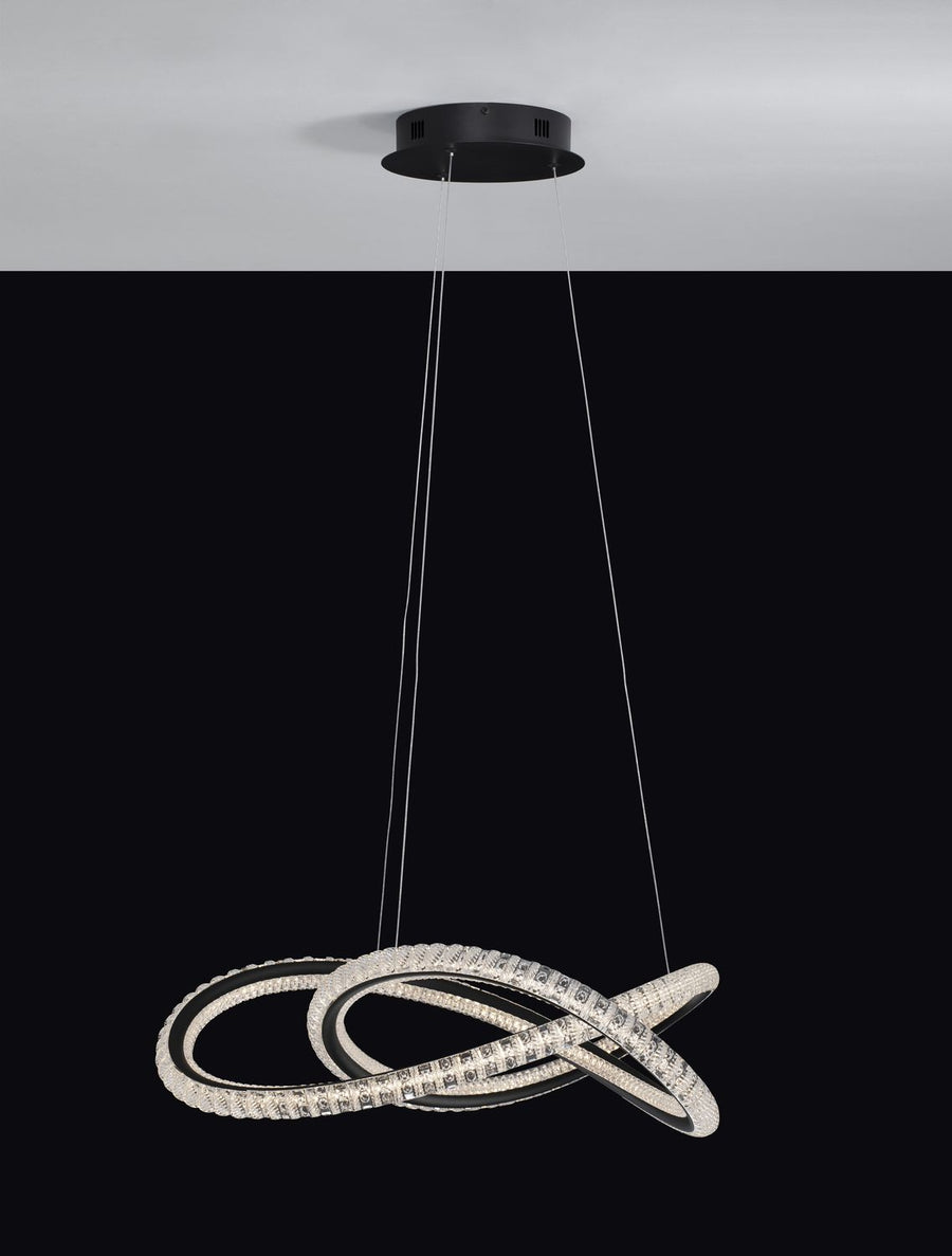 Suspension Ginevra noire (9748160)