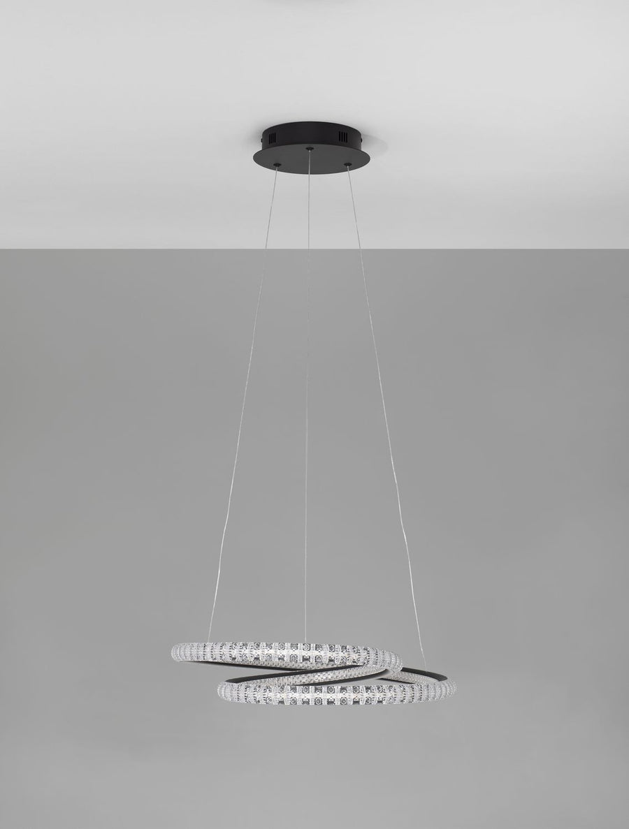 Suspension Ginevra noire (9748165)