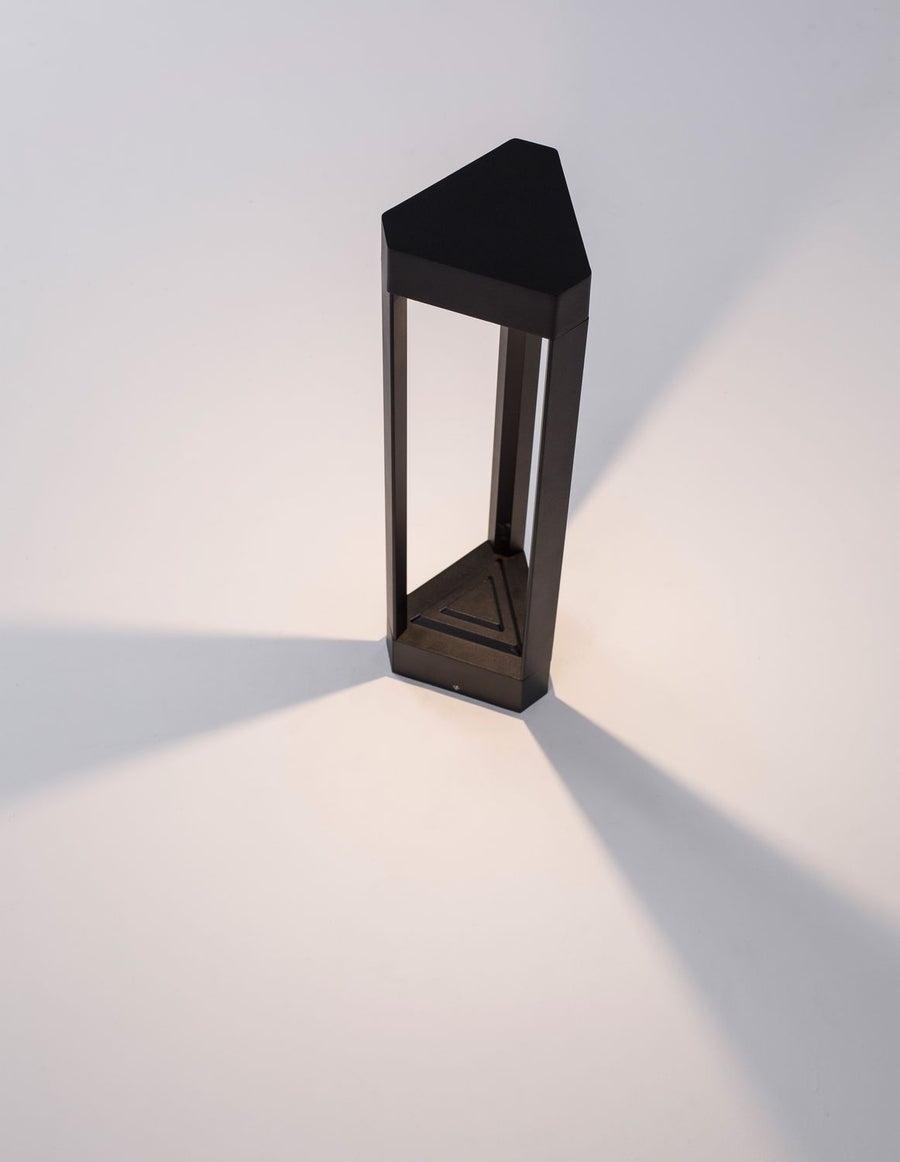 Borne extérieure PAX noire, H 50 cm