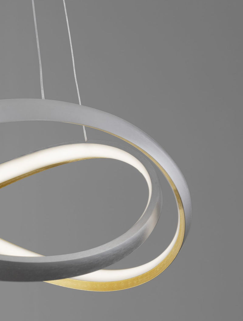 Suspension luminaire | Odrey Argentée
