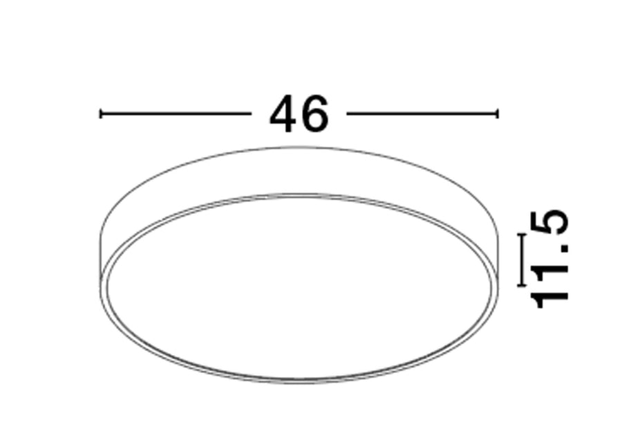 Plafonnier Sotto blanc