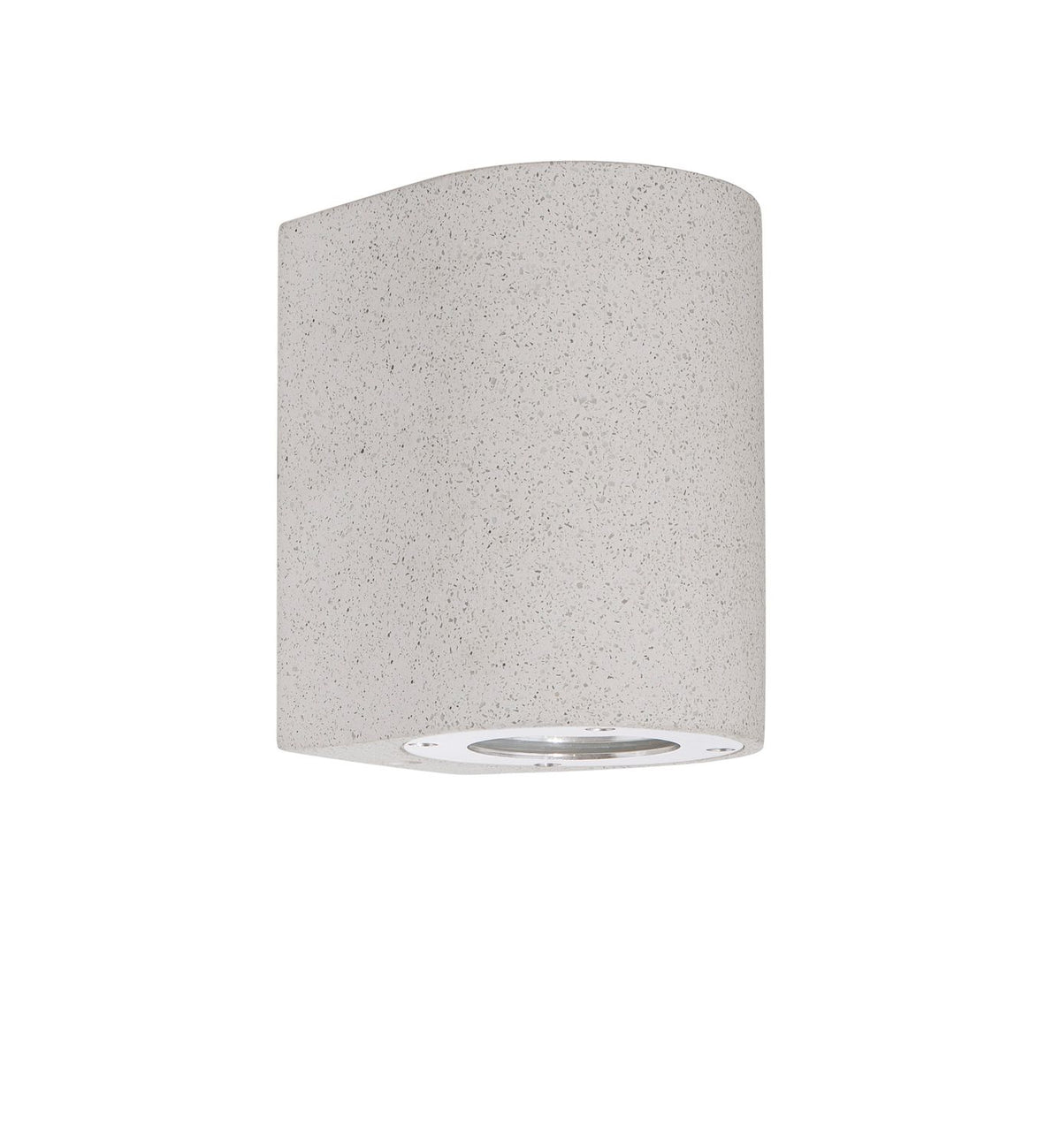 Produit seul sur fond blanc, face avant bombée et texture granuleuse beige.