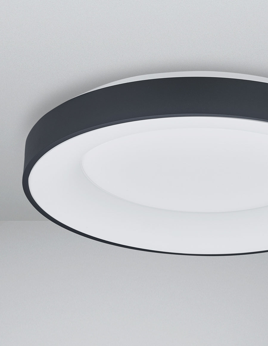 Plafonnier Rando Smart noir