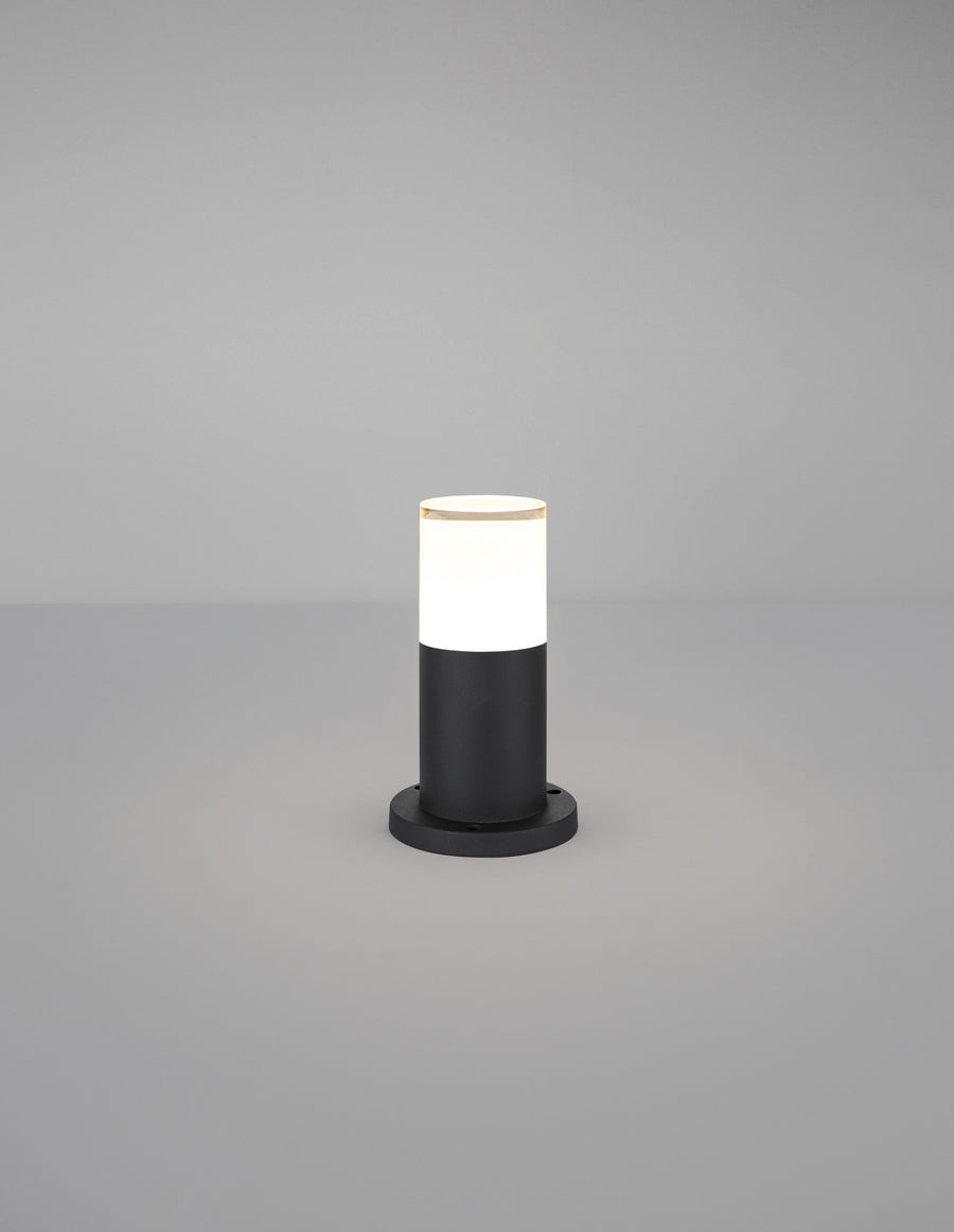 Borne extérieure Noten noire, H 20 cm