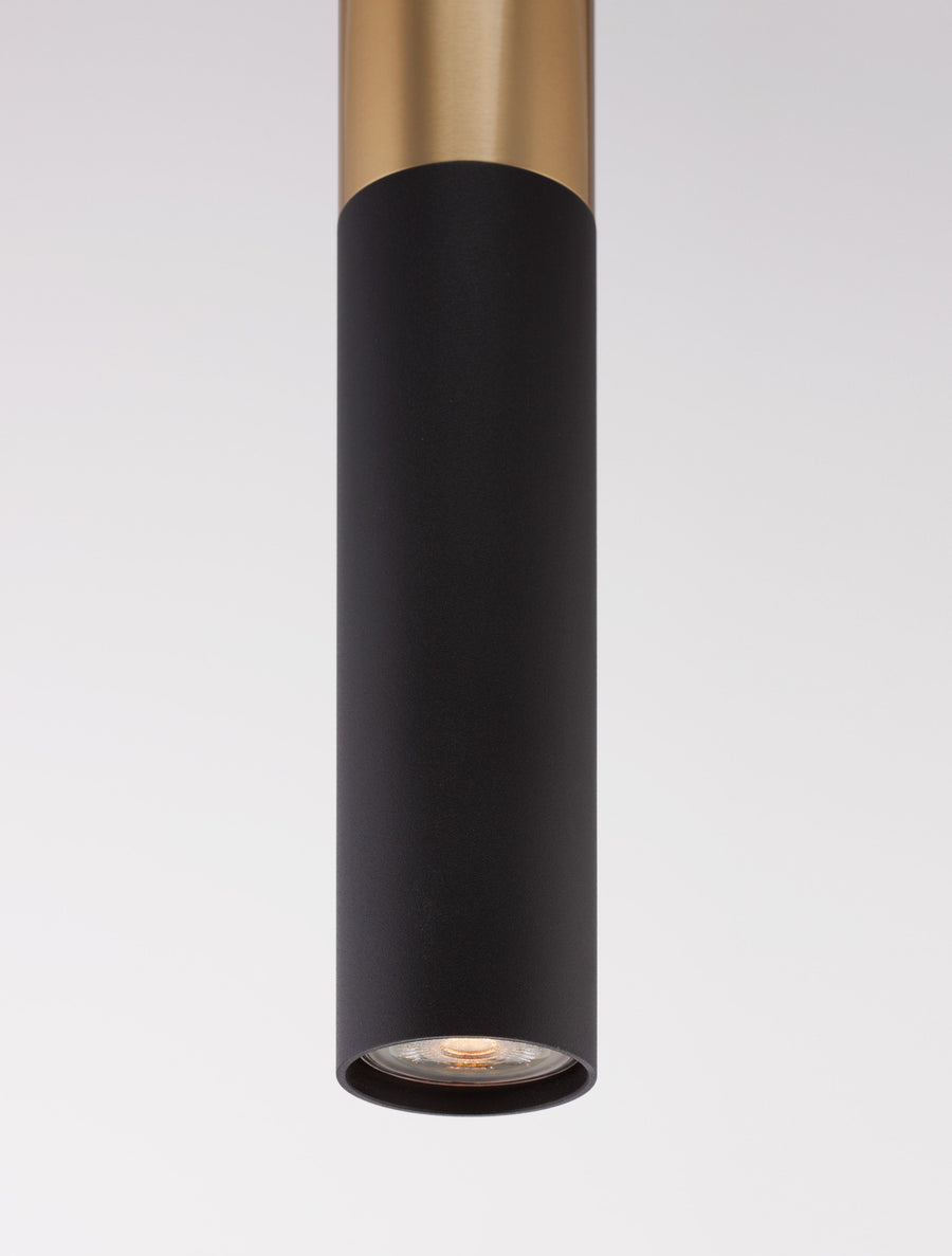 Suspension Pongo noire, H 180 cm (9911523)