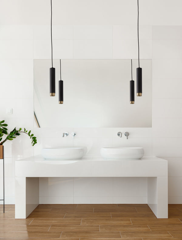 Suspension Pongo noire, H 180 cm (9911525)