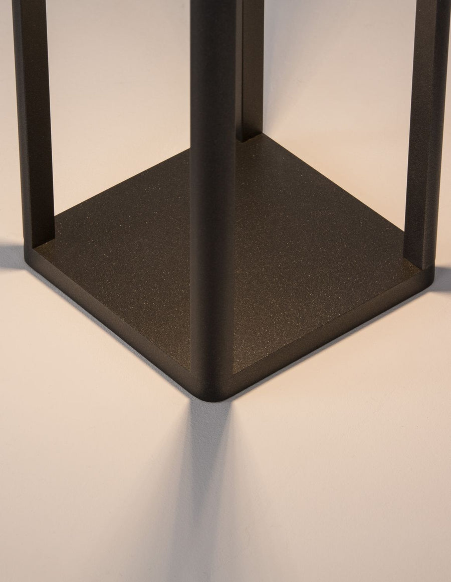 Lampadaire extérieur Figi anthracite, H 35 cm