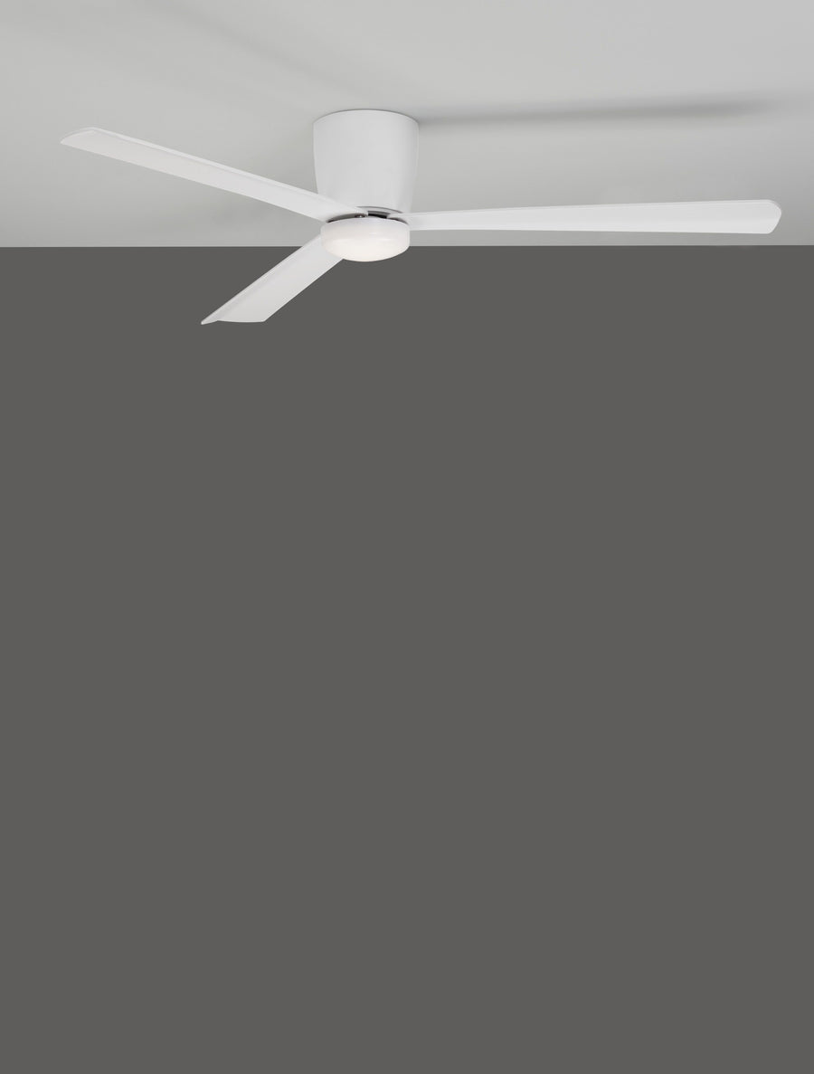 Ventilateur de plafond lumineux Dell blanc