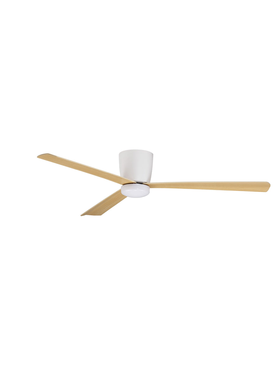 Ventilateur de plafond lumineux Dell bois