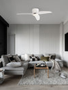 Ventilateur de plafond lumineux Volga blanc