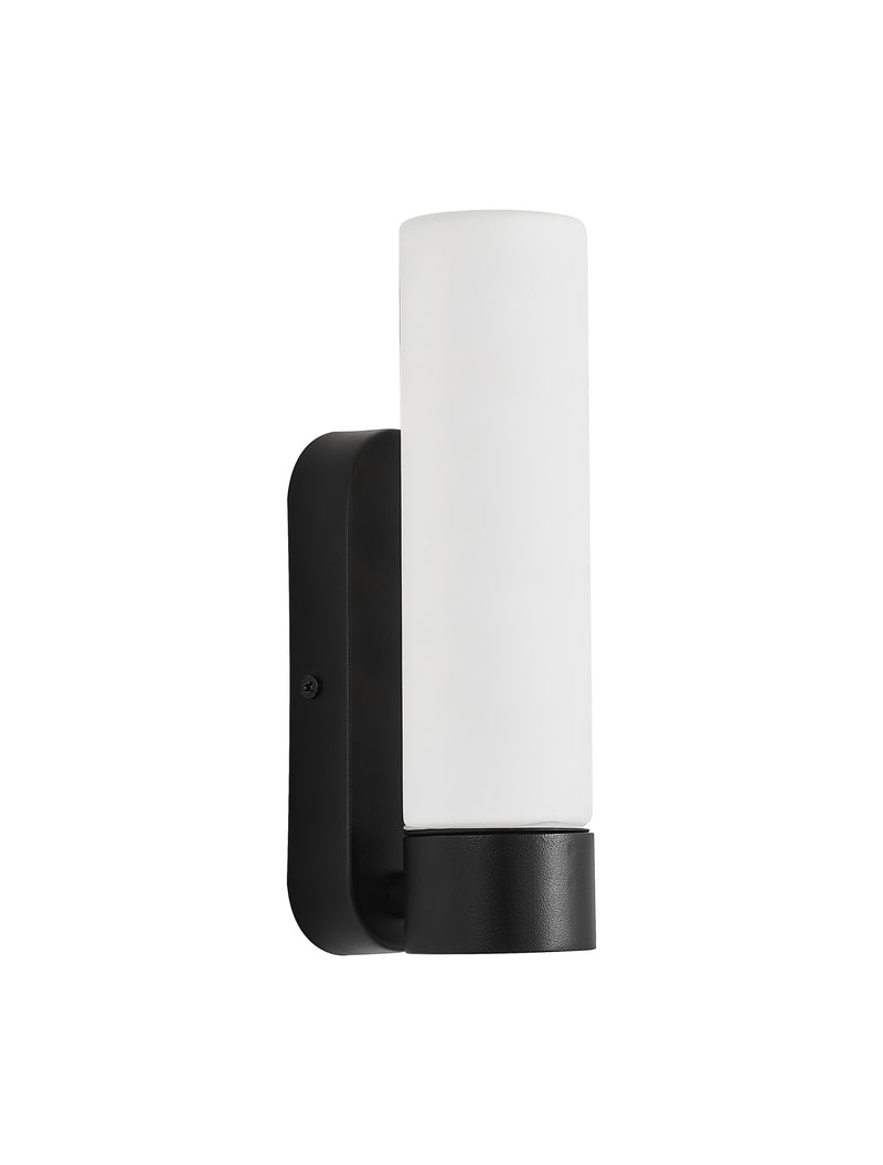 Applique murale Blas noire, verre