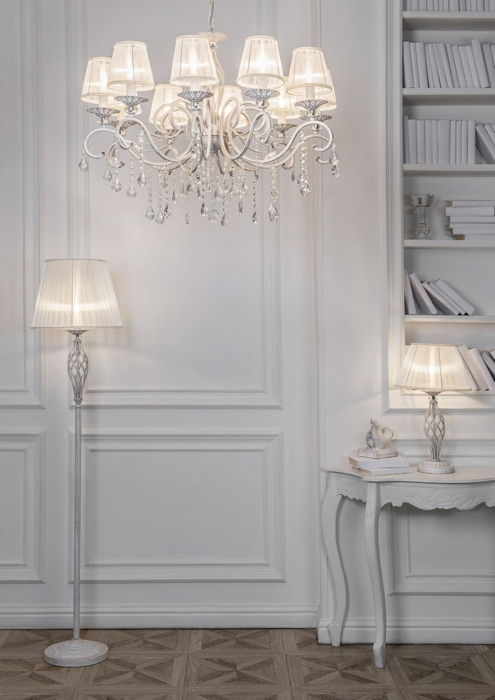 Grace Lampe de chevet blanc